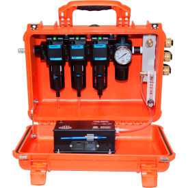 Air Systems International BB30-COIS-Hansen Air Systems 30 CFM Intrinsically Safe Breather Box®, 3 Outlets, Hansen Fitting, BB30-COIS image.