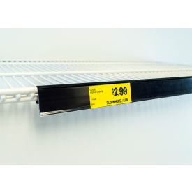 The Global Display Solution Price Tag Holder For Double Wire Cooler Shelf, 28