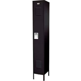 ASI Storage Traditional 1-Tier 1 Door Locker 12""W x 12""D x 60""H Black Assembled