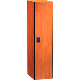 Asi Group 11-811212601 3000 ASI Storage Traditional Plus 1-Tier 1 Door Phenolic Locker, 12"W x 12"D x 60"H, Gray, Assembled image.