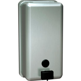 ASI® Stainless Steel Liquid Soap Dispenser Vertical - 10-0347