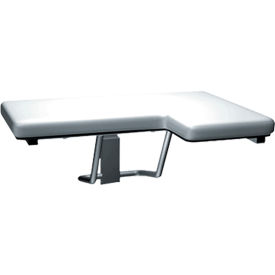ASI® Folding Shower Seat with Sponge Cushion - Left Hand Seat - 10-8205-L