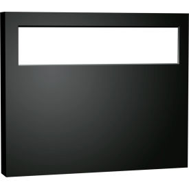 ASI® Surface Mounted Toilet Seat Cover Stainless Steel Black
