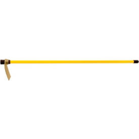 Ampco Safety Tools H-110FG AMPCO® H-110FG Non-Sparking Angled Blade Hoe W/ Fiberglass Handle 7-3/4x55" L image.