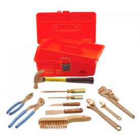 Ampco Safety Tools M-48 AMPCO® M-48 Non-Sparking 11 Piece Tool Kit image.