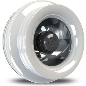 Vortex Powerfan 12'' Inline Duct Fan, 1010 CFM, Metal