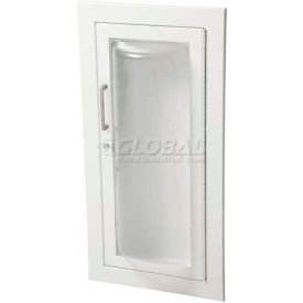 Activar Inc. Steel Fire Extinguisher Cabinet Clear Acrylic Bubble Window Fully RecessedSaf-T-Lok