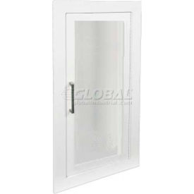 Activar Inc. Steel Fire Extinguisher Cabinet Full Acrylic Window Fully Recessed 5.5""D