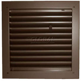 Air Louvers Fire-Rated Door Louver 1900A Adjustable Z-Blade Self-Attach 18" X 12" Bronze 