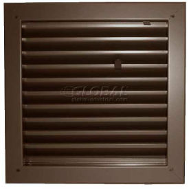 Activar Construction Products Group 1900A 1818B Fire-Rated Door Louver 1900A1818B, Adjustable Z-Blade, Self-Attach, 18" X 18", Bronze image.