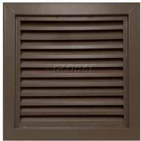 Air Louvers Steel Door Louver 800A Inverted "Y" Blades 50 Free Area 18" X 12" Bronze 