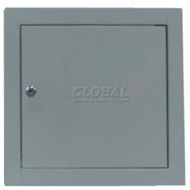 Activar Construction Products Group TM-1212LW Multi Purpose Metal Access Panel, Key Lock, White, 12"W x 12"H image.