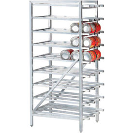 Advance Tabco, Inc. CR10-162-X Advance Tabco CR10-162-X, Aluminum Full Size Can Rack,162 (#10 Cans), 216 (#5 Cans) image.