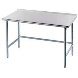 Advance Tabco, Inc. TFAG-305 Advance Tabco 304 Stainless Steel Table, 60 x 30", 1-1/2" Backsplash, 16 Gauge image.