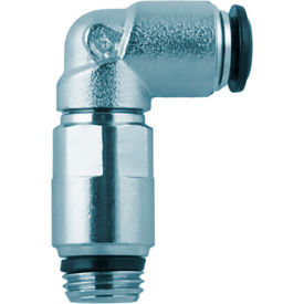 Alpha Technologies Llc 88117-53-04 Aignep USA Swivel Male Elbow 5/32" Tube x 1/4" PT image.