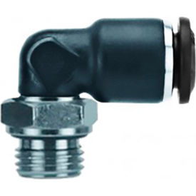 Alpha Technologies Llc 55110-4-1/4 Aignep USA Swivel Elbow 4mm (5/32" ) Tube x 1/4" Swift-Fit image.