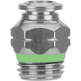 Alpha Technologies Llc 57020-4-M5 Aignep USA Straight Male Metal Release Collet 4mm Tube x M5 BSPP image.