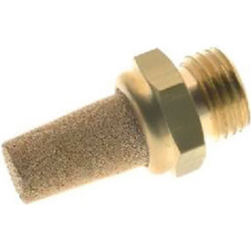 Alpha Technologies Llc 7020-M5 Aignep USA M5 Thread Breather Vent Brass Body 304 Stainless Steel Mesh 100 Micron 14 to 176 F image.