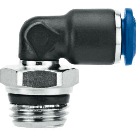 Alpha Technologies Llc 85110-02-02 AIGNEP Swivel Elbow, 85110-02-02, 1/8" Tube x 1/8" Swift-Fit Univ. Thread, Composite Body image.