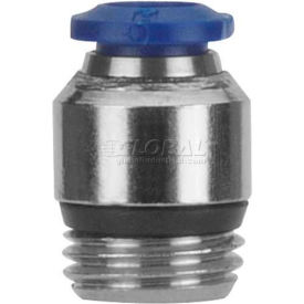 Alpha Technologies Llc 87010-02-32 AIGNEP Straight Male 87010-02-32, Internal Hex, 1/8" Tube x 10-32 UNF Thread image.