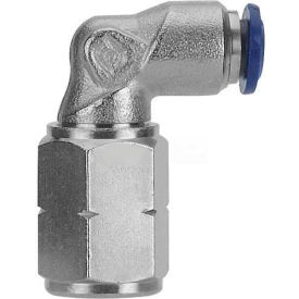 Alpha Technologies Llc 88105-04-02 AIGNEP Swivel Female Elbow 88105-04-02, 1/4" Tube x 1/8" NPTF image.