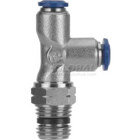 Alpha Technologies Llc 88222-06-06 AIGNEP Swivel Male Run Tee 88222-06-06, 3/8" Tube x 3/8" NPTF image.