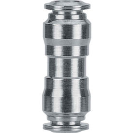 Alpha Technologies Llc 89040-06-04 AIGNEP Union, 89040-06-04, 3/8" Tube x 1/4" Tube, Metallic Collet image.