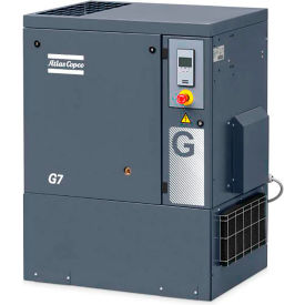 Atlas Copco G11-125 15 HP Rotary Screw Comp. Tankless 125 PSI 53.8 CFM3-Phase 208-230/460V
