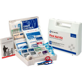 Acme United Corp. 222-U First Aid Only 10 Person First Aid Kit, Plastic Case with Dividers image.