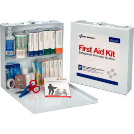 Acme United Corp. 226-U/FAO First Aid Only 50 Person First Aid Kit, Metal Case, 2 Compartment image.