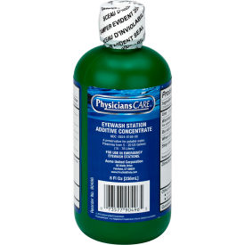 Acme United Corp. 90496 PhysiciansCare Eyewash Additive, 8 oz. Bottle image.