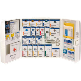 Acme United Corp. 90580-021 First Aid Only® SmartCompliance Cabinet w/o Meds, 50 Persons, Large, Plastic Case image.