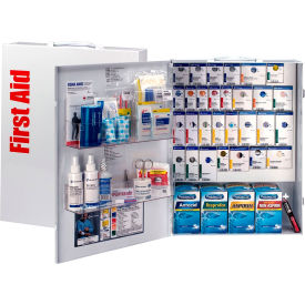 Acme United Corp. 90732-021 First Aid Only® SmartCompliance General Business First Aid Cabinet w/ Meds, 150 Persons, XL image.