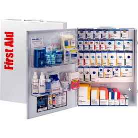 Acme United Corp. 90831-021 First Aid Only® SmartCompliance Food Service First Aid Cabinet w/o Meds, 150 Persons, XL image.