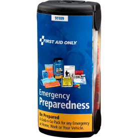 First Aid Only® Emergency Preparedness Pod 24 Pieces Plastic Case 