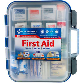 Acme United Corp. 91300 First Aid Only® Bulk First Aid Kit, 50 Persons, 272 Pieces, OSHA Compliant, Plastic Case image.