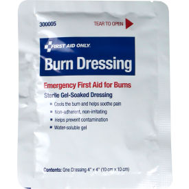First Aid Only Burn Dressing, 4