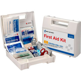 Acme United Corp. 91326 First Aid Only First Aid Kit w/ Dividers, 25 Person, ANSI Compliant, Class A, Plastic Case image.