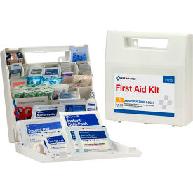 Acme United Corp. 91329 First Aid Only First Aid Kit w/ Dividers, 50 Person, ANSI Compliant, Class A, Plastic Case image.