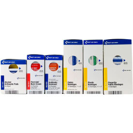 Acme United Corp. 91425 First Aid Only™ SmartCompliance Large Popular Refill Kit For Business w/o Meds Cabinet image.