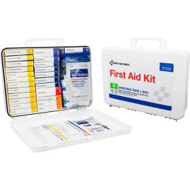 36 Unit Plastic Transportation First Aid Kit w/Grid Label, 221 Pieces view 2