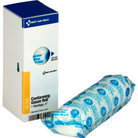 Acme United Corp. FAE-3102 First Aid Only FAE-3102 SmartCompliance Refill 4" X 5 Yd Conforming Gauze Roll, 1/Box image.