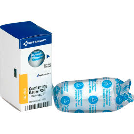 Acme United Corp. FAE-5002 First Aid Only FAE-5002 SmartCompliance Refill 2" Conforming Gauze Roll, 1/Box image.