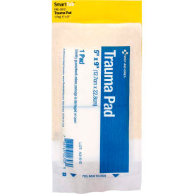 Acme United Corp. FAE-5012 First Aid Only FAE-5012 SmartCompliance Refill Trauma Pad, 5"X 9", 1/Bag image.