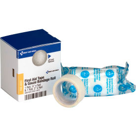 Acme United Corp. FAE-6003 First Aid Only FAE-6003 First Aid Tape, 1/2"X 5 Yd & Conforming Gauze Bandage Roll, 2", 1/Box image.