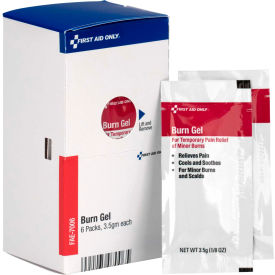 Acme United Corp. FAE-7006 First Aid Only FAE-7006 SmartCompliance Refill Burn Gel, 6/Box image.