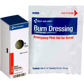 Acme United Corp. FAE-7012-001 First Aid Only FAE-7012-001 SmartCompliance Refill Burn Dressing, 4"X4", 1/Box image.