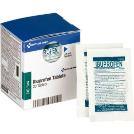 Acme United Corp. FAE-7014 First Aid Only FAE-7014 SmartCompliance Refill Ibuprofen, 2 Tablets/Packet, 10 Packets/Box image.