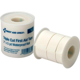 Acme United Corp. FAE-9089 First Aid Only FAE-9089 SmartCompliance Refill Triple Cut First Aid Tape Roll, 2" X 5 Yd image.