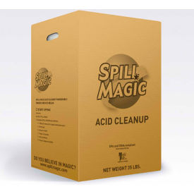 Acme United Corp. SM103AN Spill Magic SM103AN Spill Magic Powder 35 Lb. Box W/ Acid Neutralizer image.